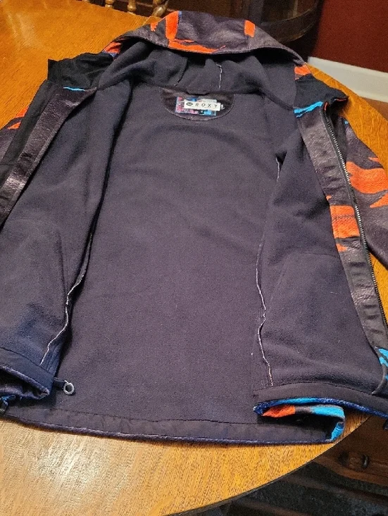 Roxy Women's Aztec Softshell Ski Jacket Size Medium Long Slim Fit - Picture 12 of 14